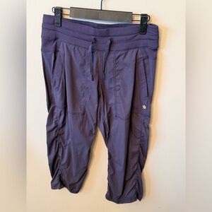 Lululemon Dance Studio Crops Size 4 Adjustable Hem